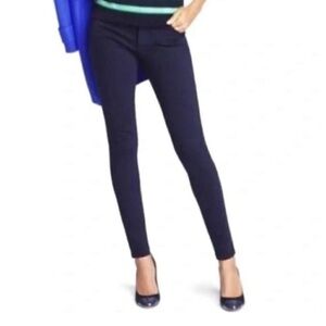 J‎ Crew Gigi Skinny Ponte Blue Pants size 2